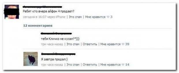 Новый сборник смешных комментариев из соцсетей (31 фото)