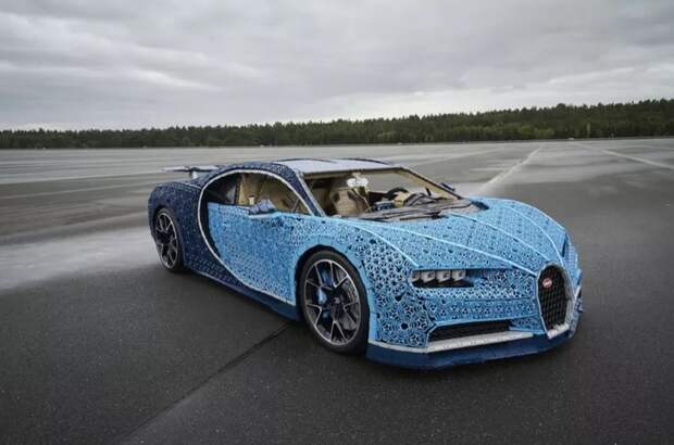Компания Lego построила полноразмерную копию гиперкара Bugatti Chiron, на которой можно ездить Новости, Авто, LEGO, Конструктор, Bugatti, Круто, Фотография, Видео, Длиннопост