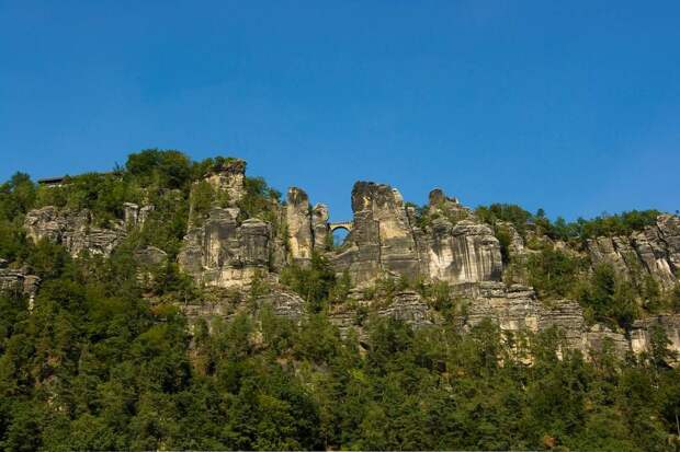 Бастай каменный бастион Саксонии Bastei24 Бастай каменный бастион Саксонии