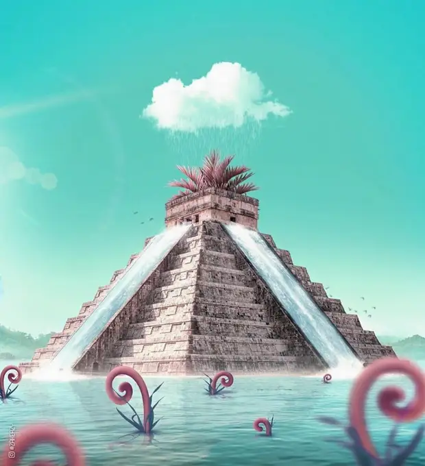 Сюрреалистические фотоманипуляции Зака Изи