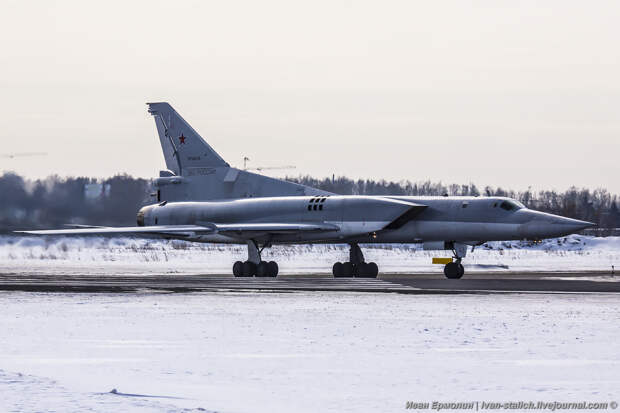 Работа ракетоносцев Ту-22М3