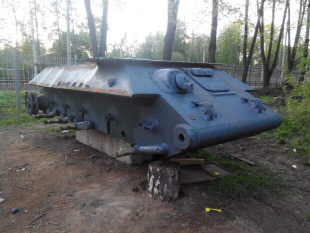 Восстановление танка Т-34 своими руками военная техника, восстановление, реставрация, т-34, танк