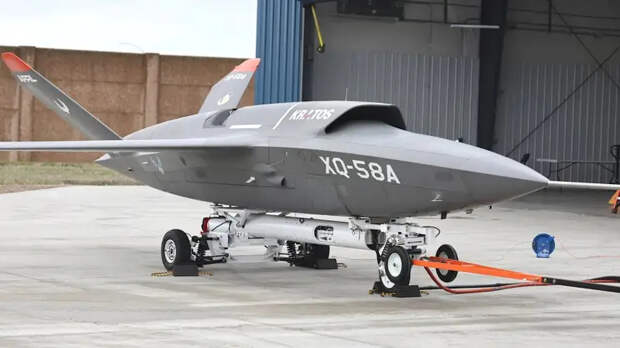 Сбрасываемое шасси KTLS для беспилотника XQ-58A Valkyrie