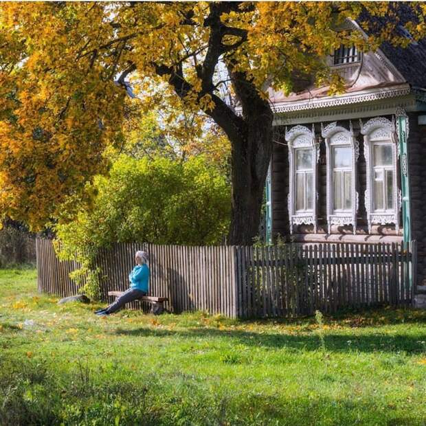 Село Лучкино, Ивановская область глубинка, деревня, красиво, лес, россия, село, фото