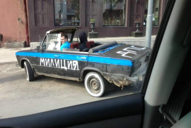 Новый милицейский суперкар.