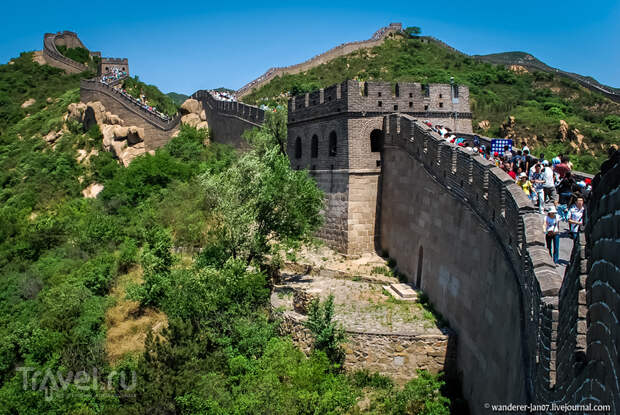 Великая Китайская стена. Участок Бадалин / Фото из Китая
