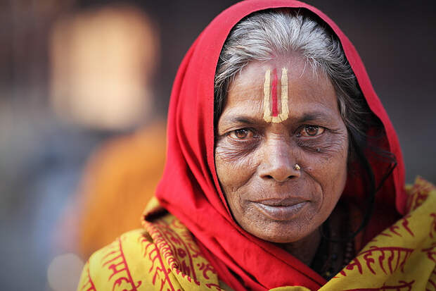 Садхви (женщина-садху). Фото / Sadhvi. Photo