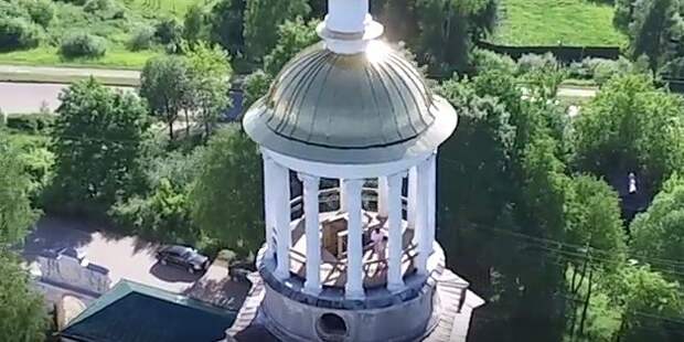 В Тверской области дрон случайно запечатлел секс парочки на колокольне монастыря
