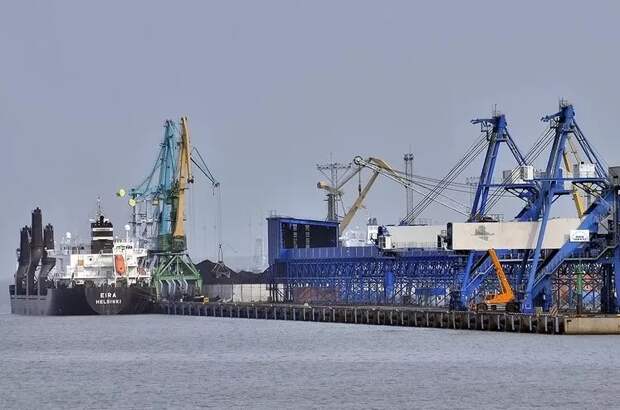 В морском торговом порту Усть-Луга. Фото ИТАР-ТАСС/ Елена Пальм