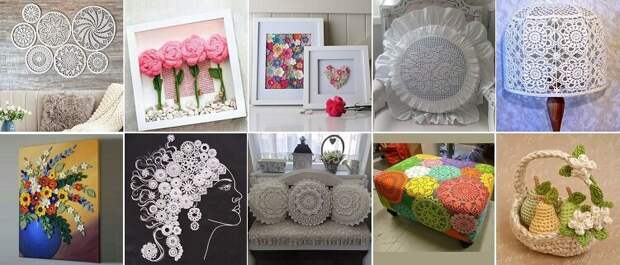 Вязание крючком в современном интерьере — 17 отличных идей!