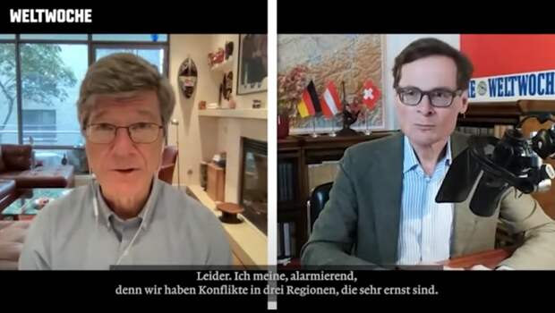 американский экономист Джеффри Сакс в интервью YouTube-каналу Die Weltwoche