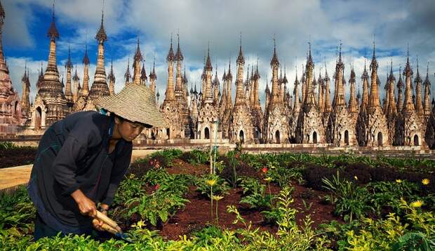Все деревни, рядом с которыми обнаружены целые ансамбли из пагод, являются вполне обитаемы. | Фото: travel-tour-guide.com. Все деревни, рядом с которыми обнаружены целые ансамбли из пагод, являются вполне обитаемы. | Фото: travel-tour-guide.com.