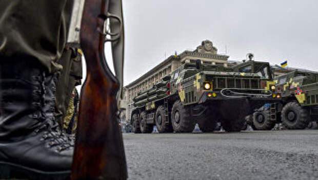 Военная техника на параде в Киеве. Архивное фото