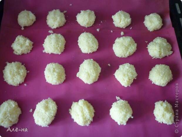 Печенье для любителей кокоса)))) Из разряда очень простых в приготовлении рецептов. И фигуре не повредит,так как нет в рецепте масла и муки. фото 5