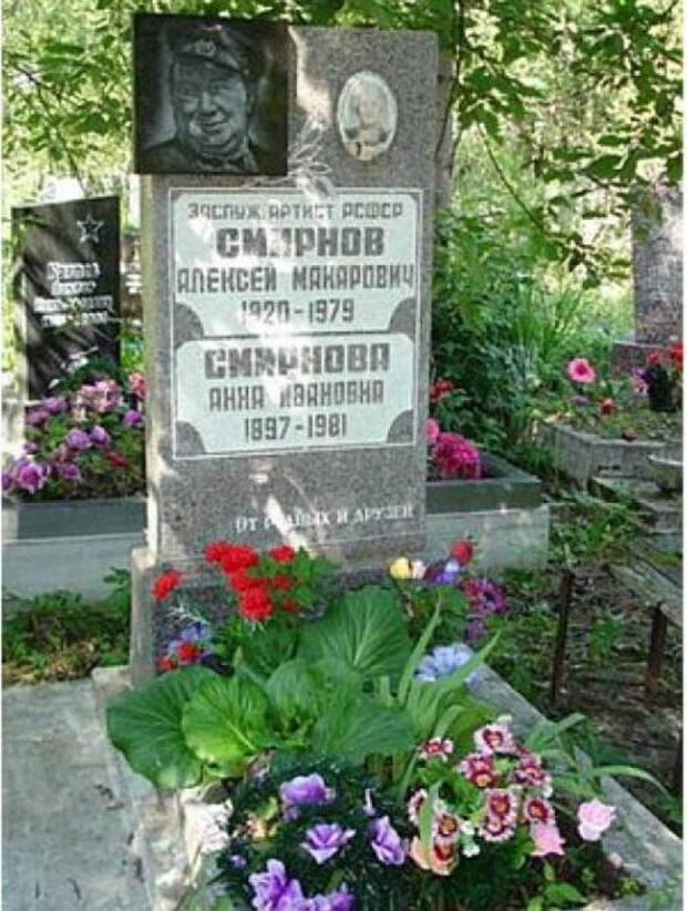 Алексей Смирнов был похоронен на Южном кладбище Санкт-Петербурга.