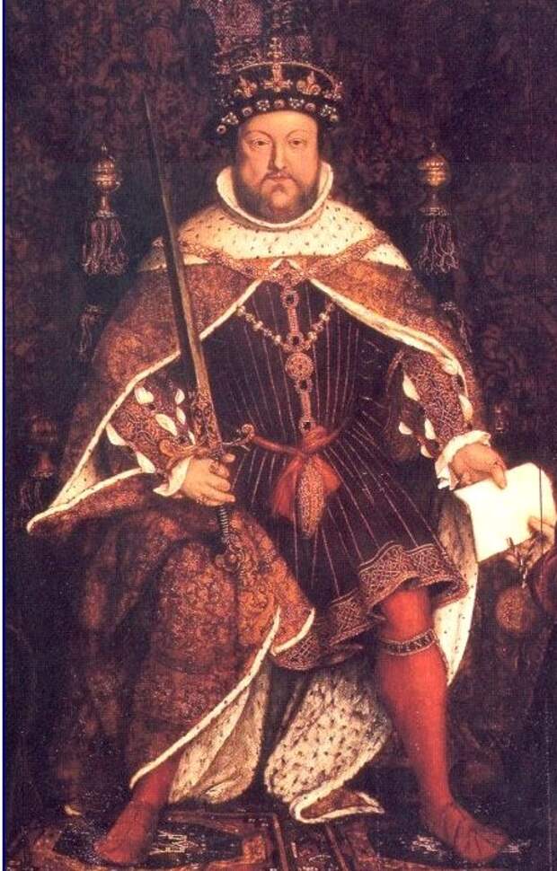 Король Англии Генрих VIII. | Фото: nepoznannogonet.ru.