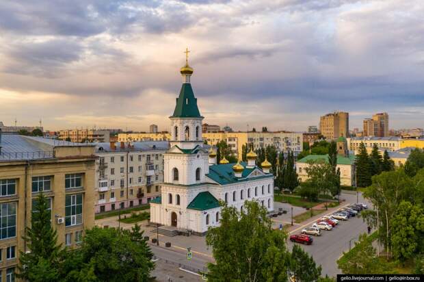 Фото Омска с высоты