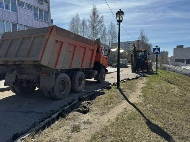 В Менделеевске начался ремонт ключевых участков улично-дорожной сети