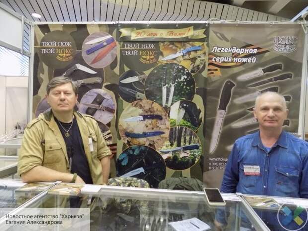 Батальон «Ангел» поразил Петербург ножами из осколков Донбасса