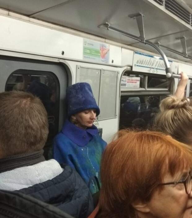 Модники и чудаки из метро