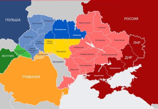Украина готова отдать территории и сохранить только 4 области — источник в руководстве СВР