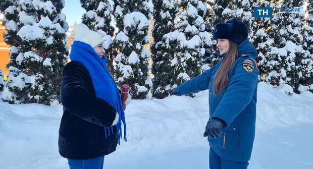 Тулякам напомнили о правилах согревания и симптомах обморожения