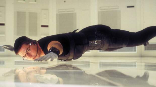 Tom Cruise in Mission Impossible