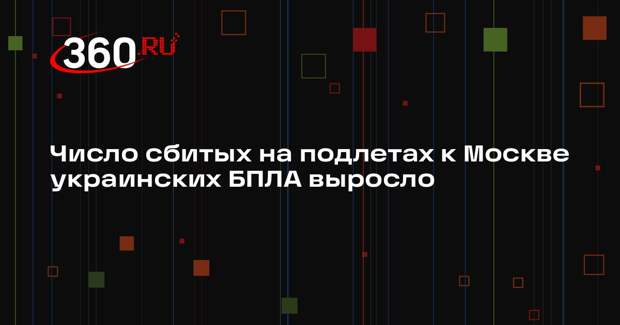 Собянин: над Раменским и Коломной сбили еще 3 беспилотника