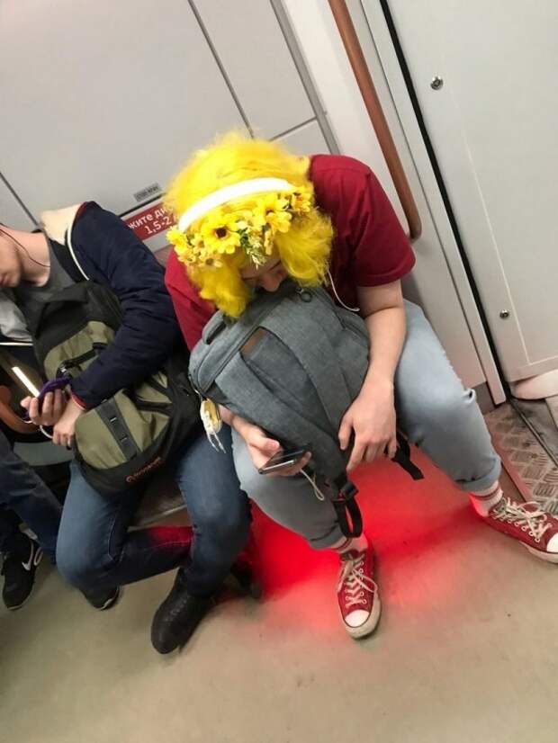 Модники и чудаки из метро