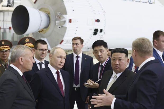 Понимаете ... у вас сопла такие, а нужно как за спиной товарища Путина