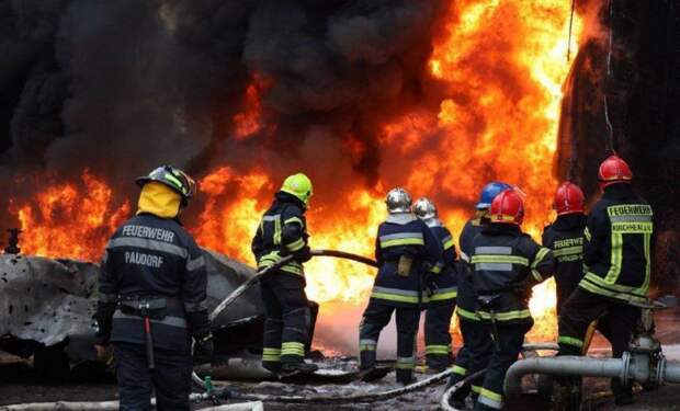 В Одессе поражены промышленные объекты, в Полтавской области объекты «Нафтогаза» (ФОТО, ВИДЕО)