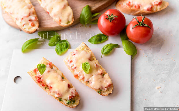 Горячие бутерброды с сыром