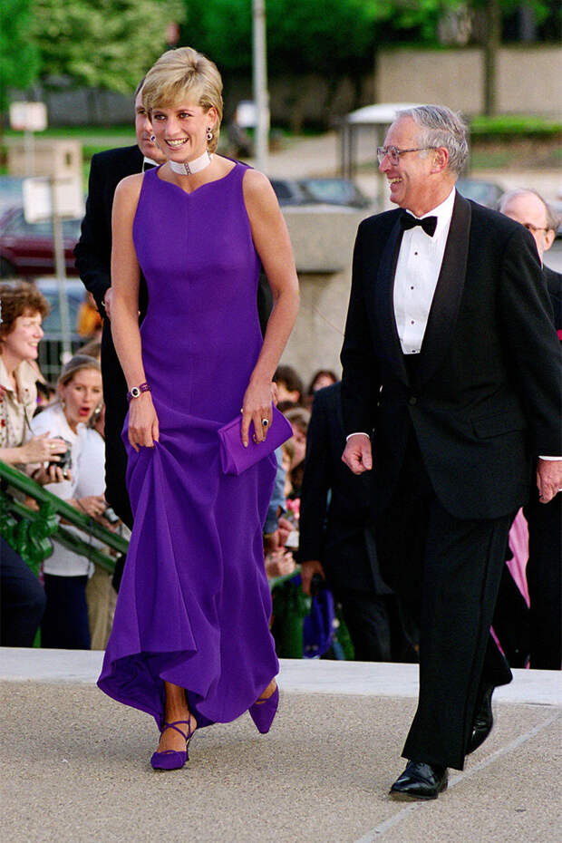 Принцесса Диана в платье Versace, 1996