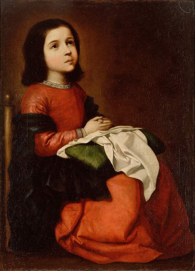 900 Francisco de Zurbarán (1598–1664) Childhood of the Virgin,1658.jpg