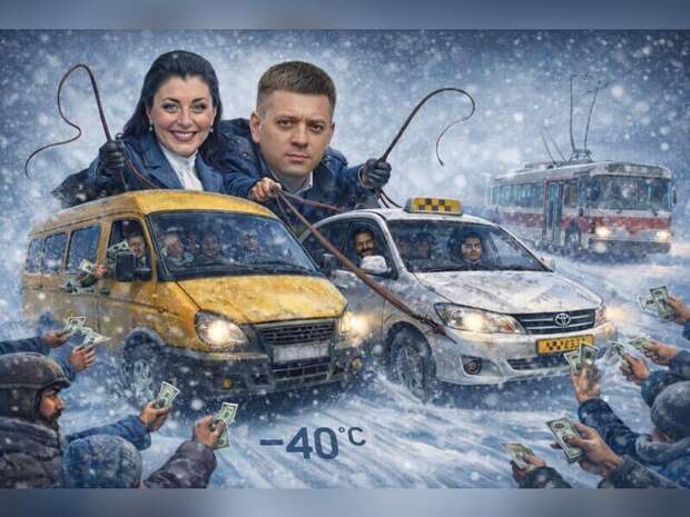 Чита без транспорта: за что наказаны горожане