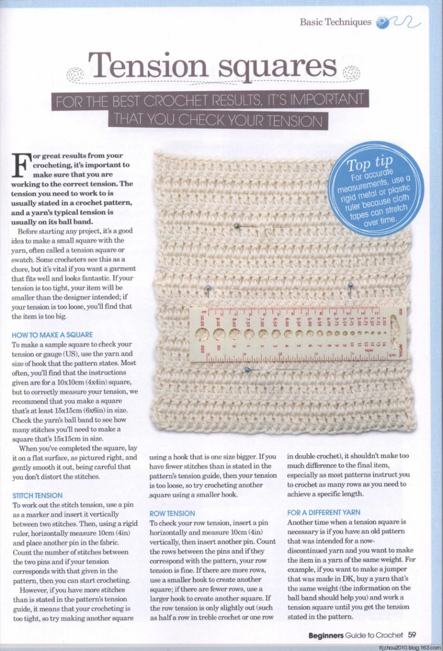 Beginners Guide to Crochet 2014 (钩) (1) - 紫苏 - 紫苏的博客 Beginners Guide to Crochet 2014 (钩) (1) - 紫苏 - 紫苏的博客