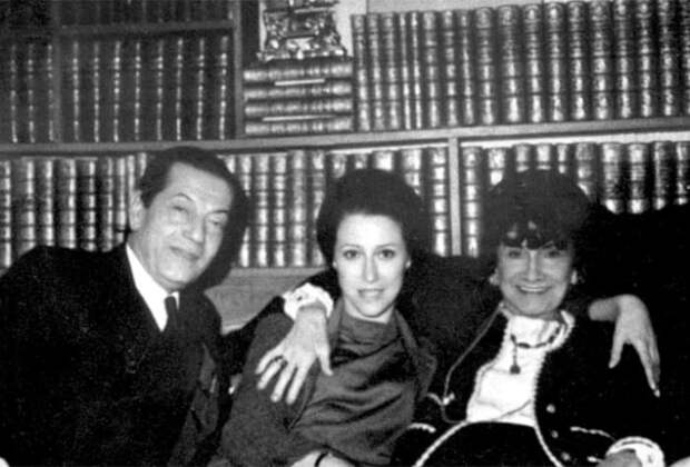 Серж Лифарь, Майя Плисецкая и Коко Шанель. Париж, 1962 / Фото: vivareit.ru