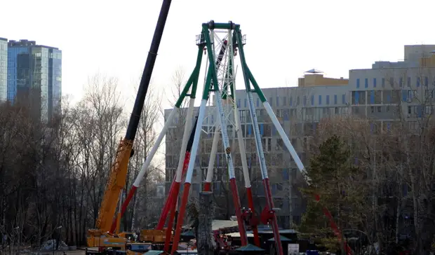 Осталось только колесо: как доживает последние дни парк «Кырлай»