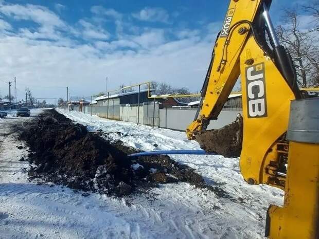 В ауле Уляп Красногвардейского района обновят участки водопровода