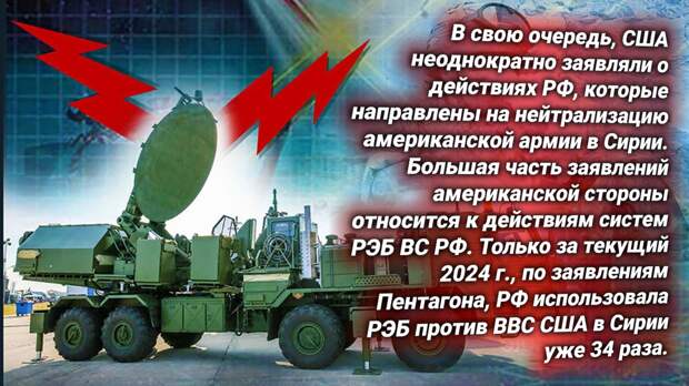 РЭБ России в Сирии. Источник изображения: https://t.me/nasha_stranaZ