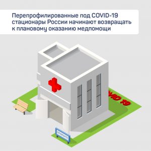 Перепрофилированные стационары под COVID-19 вернутся к обычному режиму работы