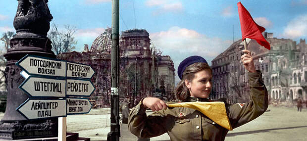 30. Берлин, 1945 год время, россия, фотография, цвет