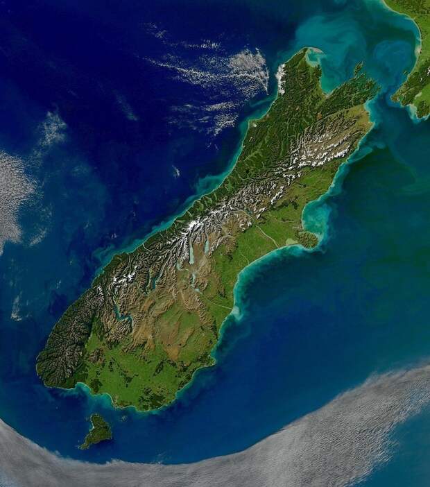 У берегов Новой Зеландии обнаружен огромный резервуар пресной воды