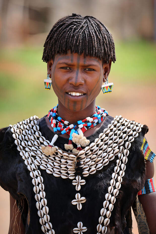 6. Девушка из племени цемай люди, мир, страны, фото