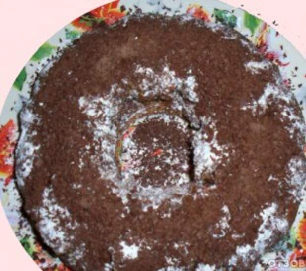 Кекс "шоколадное кольцо"