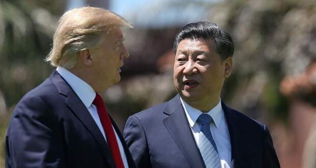 Трамп и Си Цзиньпин Трамп и Си Цзиньпин