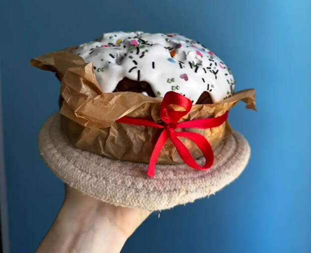 Медовый кулич по бабушкиному рецепту: сочный, мягкий и пахнет так, что соседи заглядывают в гости