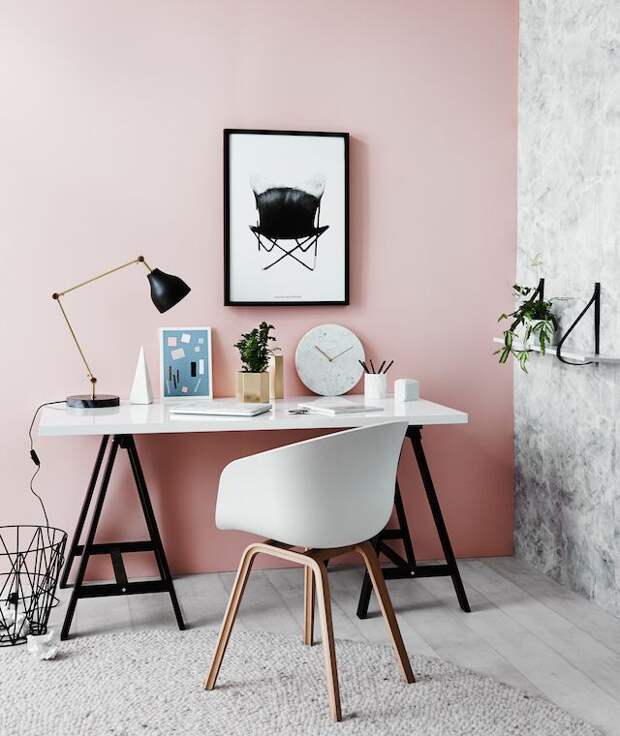 Цвет Rose Quartz / Розовый кварц в современном интерьере