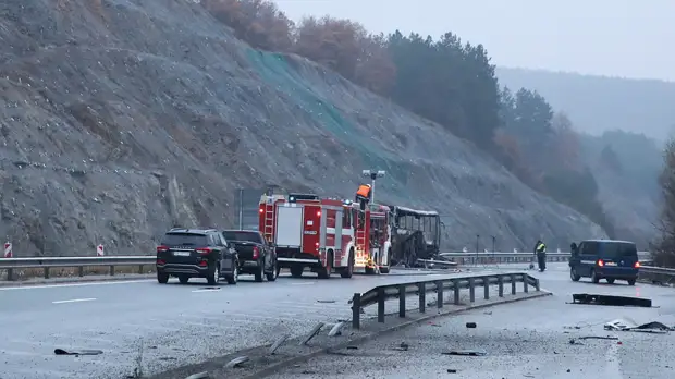 Жертвы ДТП с автобусом в Болгарии будут идентифицированы по ДНК