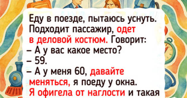 17 курьезных историй, которые произошли на вокзалах и в поездах